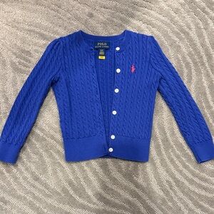 Polo by Ralph Lauren Kids Royal Blue Knit Sweater